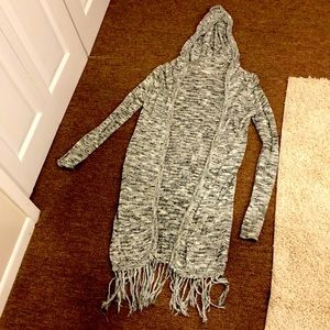 Lucy Hale x Hollister Grey Cardigan!